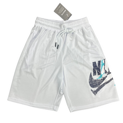 Shorts Nike Air Jordan Branco, Cinza e Azul
