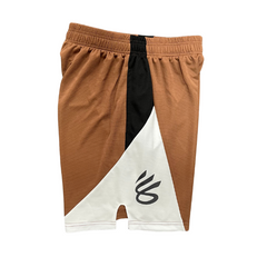Shorts Under Armour Marrom Preto e Branco