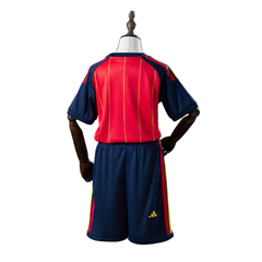Camisa de Futebol Spain + Shorts Kit Adidas 2026 Principal - Kit Infantil