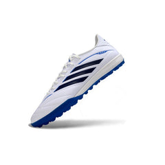 Chuteira Society TF Adidas Copa Gloro III Branca e Azul