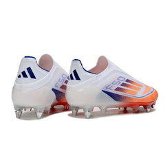 Chuteira Campo Molhado SG Adidas F50 Elite Sem Cadarço Pack Advancement Laranja