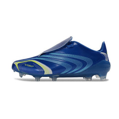 Chuteira Campo FG Adidas F50 Sem Cadarço Elite Azul