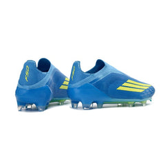 Chuteira Campo FG Adidas F50 Elite Sem Cadarço Pack Ice Cold Precision