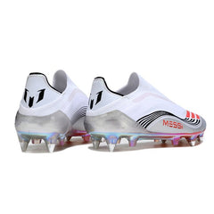 Chuteira Campo Molhado SG Adidas F50 Elite Sem Cadarço Pack Messi Prestig10