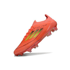 Chuteira Campo FG Adidas F50+ Elite Laranja e Dourada