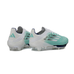 Chuteira Campo FG Adidas F50+ Elite Branca e Prateada