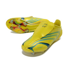 Chuteira Campo FG Adidas F50 Sem Cadarço Elite Amarelo