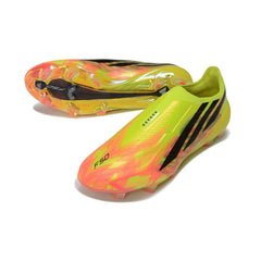 Chuteira Campo FG Adidas F50 Hyperfast Sem Cadarço Elite World Pack Cup