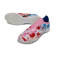 Chuteira Society TF Adidas F50 Sem Cadarço Elite Pack BAPE