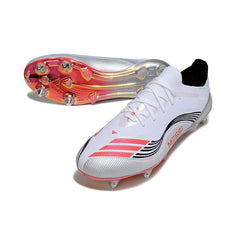 Chuteira Campo Molhado SG Adidas F50 Primeknit Elite Pack Branco
