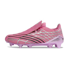 Chuteira Campo FG Adidas F50 Spider Rosa e Prateada