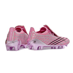 Chuteira Campo FG Adidas F50 Spider Rosa e Prateada