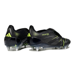 Chuteira Campo Molhado SG Adidas Predator 25 Elite Com Língua Pack Electric Stealth