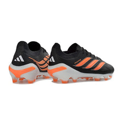 Chuteira Campo FG Adidas Predator 26 Elite Preto e Laranja