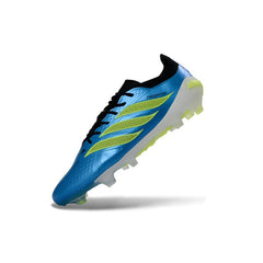 Chuteira Campo FG Adidas Predator 26 Elite Azul, Branca e Preta