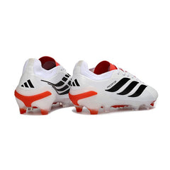 Chuteira Campo FG Adidas Predator 26 Elite Laranja e Branca
