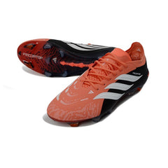 Chuteira Campo FG Adidas Predator 26 Elite Laranja, Branca e Preta