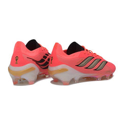 Chuteira Campo FG Adidas Predator 26 Elite Rosa e Preto