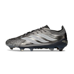 Chuteira Campo FG Adidas Predator 26 Elite Cinza