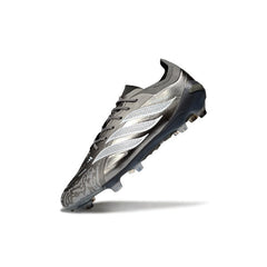 Chuteira Campo FG Adidas Predator 26 Elite Cinza