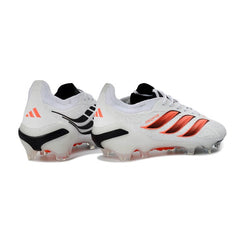 Chuteira Campo FG Adidas Predator 26 Elite Branca e Preta