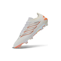 Chuteira Campo FG Adidas Predator 26 Elite Branco, Preto e Laranja