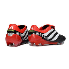 Chuteira Campo FG Adidas Predator Precision.1 Preta e Vermelha