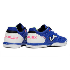 Chuteira Futsal IC Joma Top Flex 24 Azul e Branca