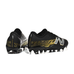 Chuteira Campo FG New Balance Furon Team V8 Preta e Dourada
