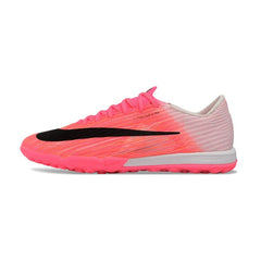 Chuteira Society TF Nike Air Zoom Mercurial Superfly 11 Elite Rosa e Branco