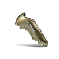 Chuteira Campo FG Nike Air Zoom Mercurial Vapor 16 Elite CR7 Dourada Infantil