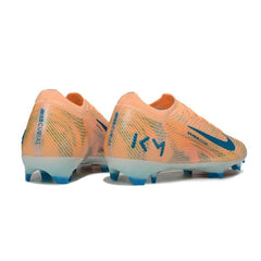 Chuteira Campo FG Nike Air Zoom Mercurial Vapor 16 Elite Pack Mbappe Orange