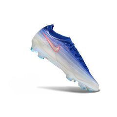 Chuteira Campo FG Nike Air Zoom Mercurial Vapor 17 Elite Azul e Branco