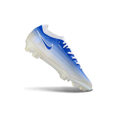 Chuteira Campo FG Nike Air Zoom Mercurial Vapor 17 Elite Branco e Azul