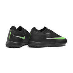Chuteira Society TF Nike Air Zoom Mercurial Vapor 17 Elite Preto e Verde