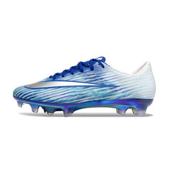 Chuteira Campo FG Nike Air Zoom Mercurial Superfly 11 Elite Azul e Branca