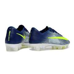 Chuteira Campo FG Nike Air Zoom Mercurial Superfly 11 Elite Azul-Escura, Amarela e Branca