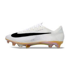 Chuteira Campo FG Nike Air Zoom Mercurial Superfly 11 Elite Branca e Preta