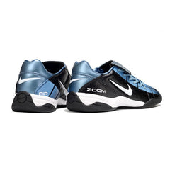 Chuteira Futsal IC Nike Air Zoom Total 90 III Preta e Azul Indoor