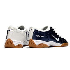 Chuteira Futsal IC Nike Air Zoom Total 90 III Azul-Escura e Branca Indoor