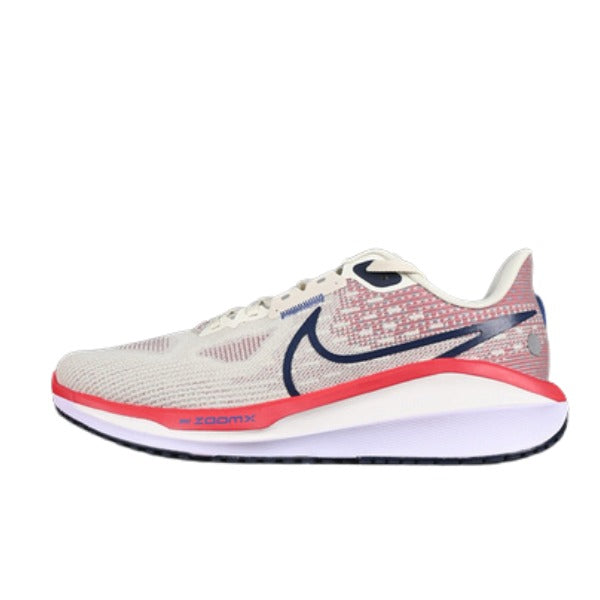 Tênis de Corrida Nike Air Zoom Vomero 17 Bege e Vermelho