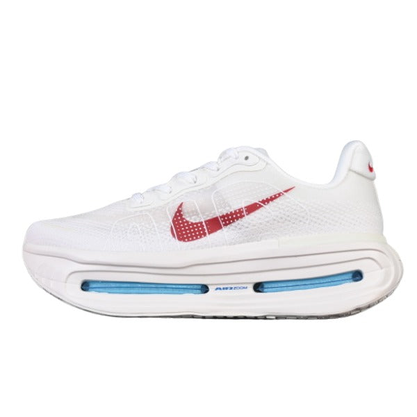 Tênis de Corrida Nike Air Zoom Vomero Premium Branco e Azul/Vermelho