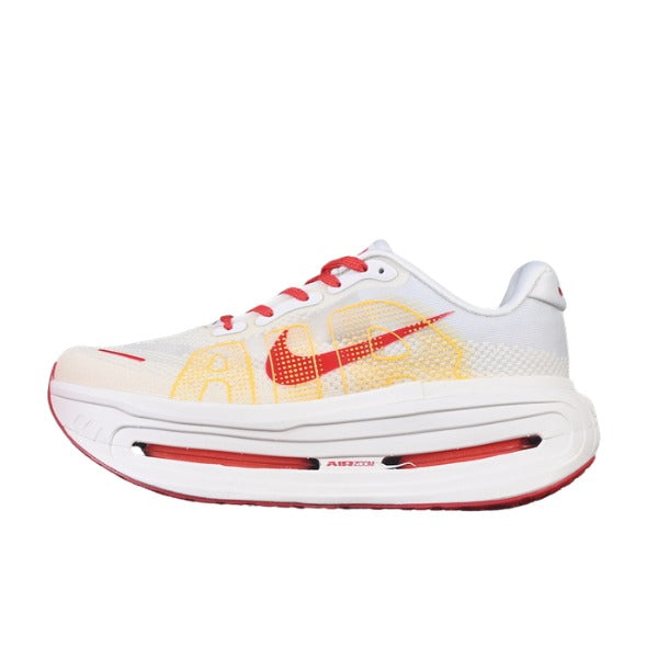 Tênis de Corrida Nike Air Zoom Vomero Premium Branco e Laranja