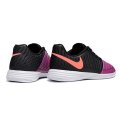 Chuteira Futsal IC Nike Lunar Gato II Preta e Roxa