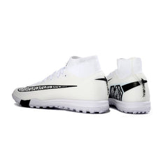 Chuteira Society TF Nike Mercurial Superfly 10 Dior Branca Infantil