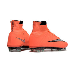 Chuteira Campo FG Nike Mercurial Superfly 4 Elite Rosa-Salmão
