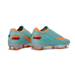 Chuteira Campo FG Nike Mercurial Vapor 16 Elite Light Azul e Laranja Infantil