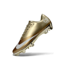 Chuteira Campo FG Nike Mercurial Vapor Superfly 1 Elite CR7 Dourada