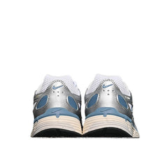 Tênis de Corrida Nike P-6000 Light Prateado e Light Azul