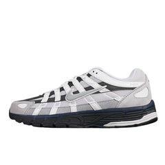 Tênis de Corrida Nike P-6000 Branco e Cinza
